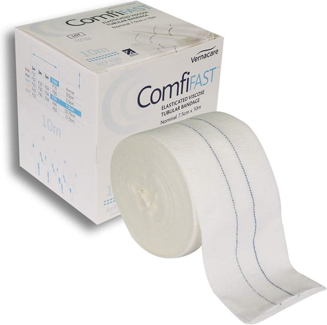 Comfifast elasticated viscose tubular bandage (Blue)