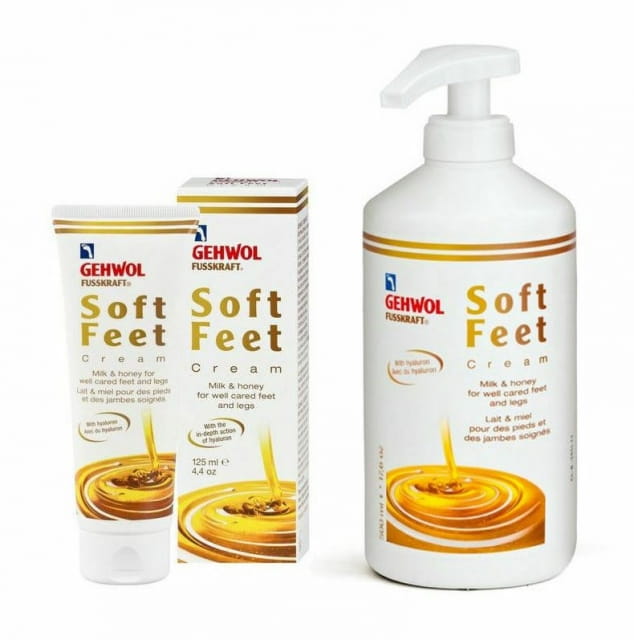 Gehwol Fusskraft Soft Feet Cream (Milk & Honey) 500ml Dispenser for soft, silky legs