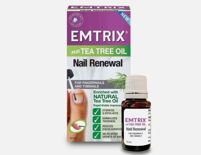 Emtrix Nail Renewal with Tea Tree Oil 10ml | Healthy Nail Growth & Strengthener