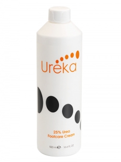 Ureka 25% Urea Footcare Cream 500ml (with Pump)